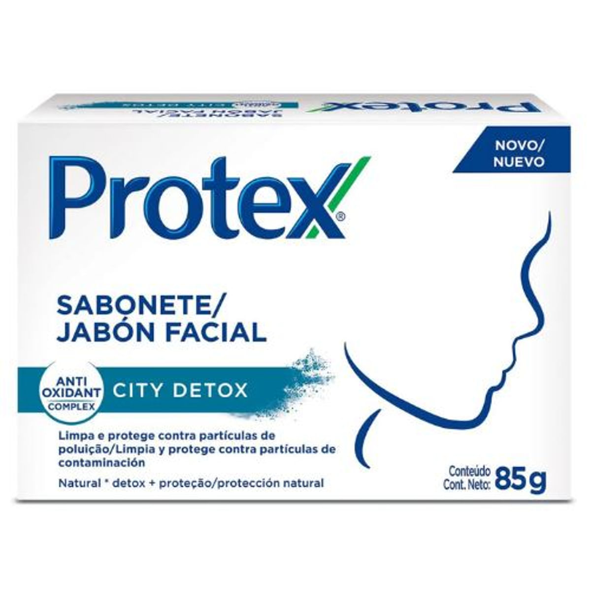 Sabonete Facial Anti Poluição Protex 85 g