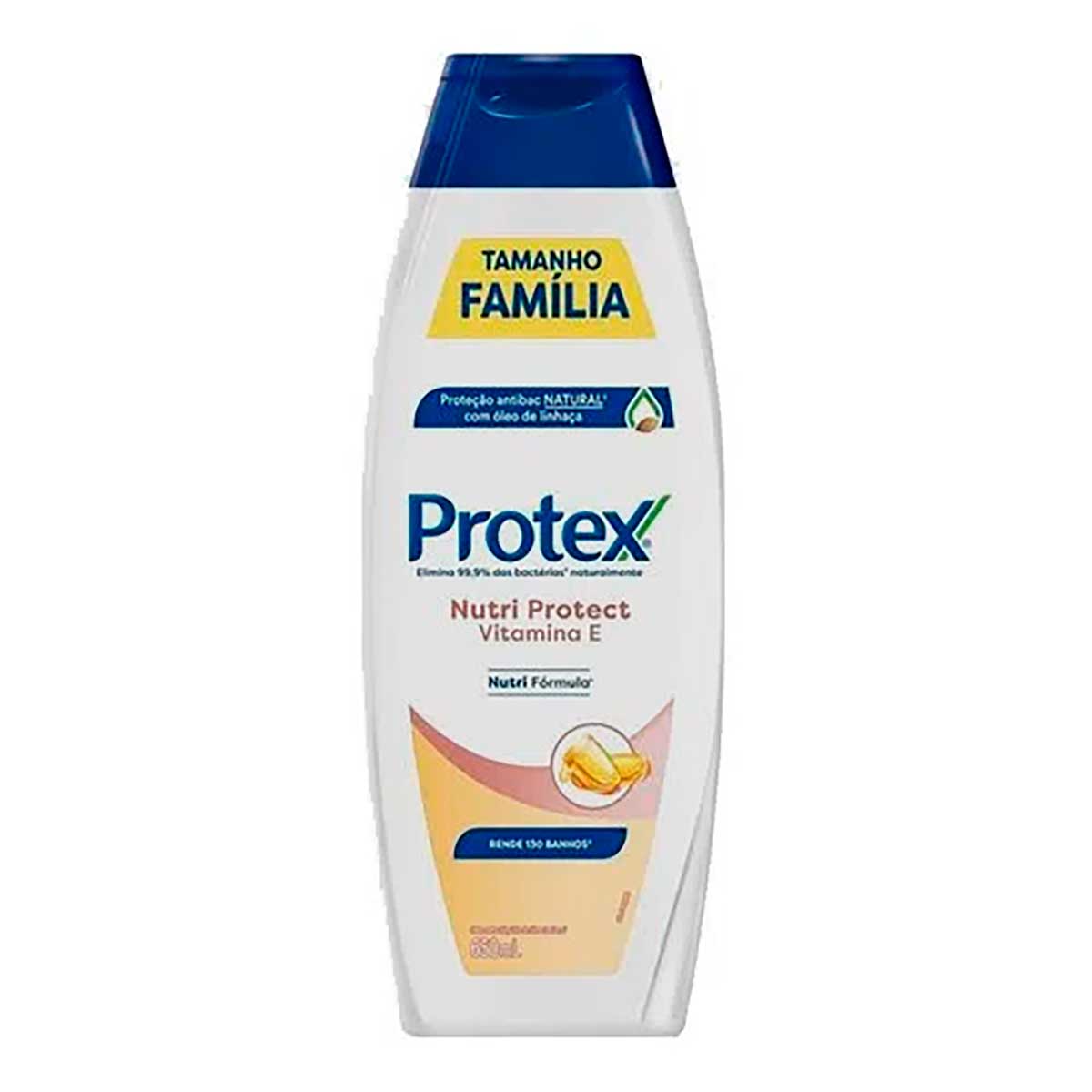 Sabonete Líquido Antibacteriano Protex Nutri Protect Vitamina E 650ml