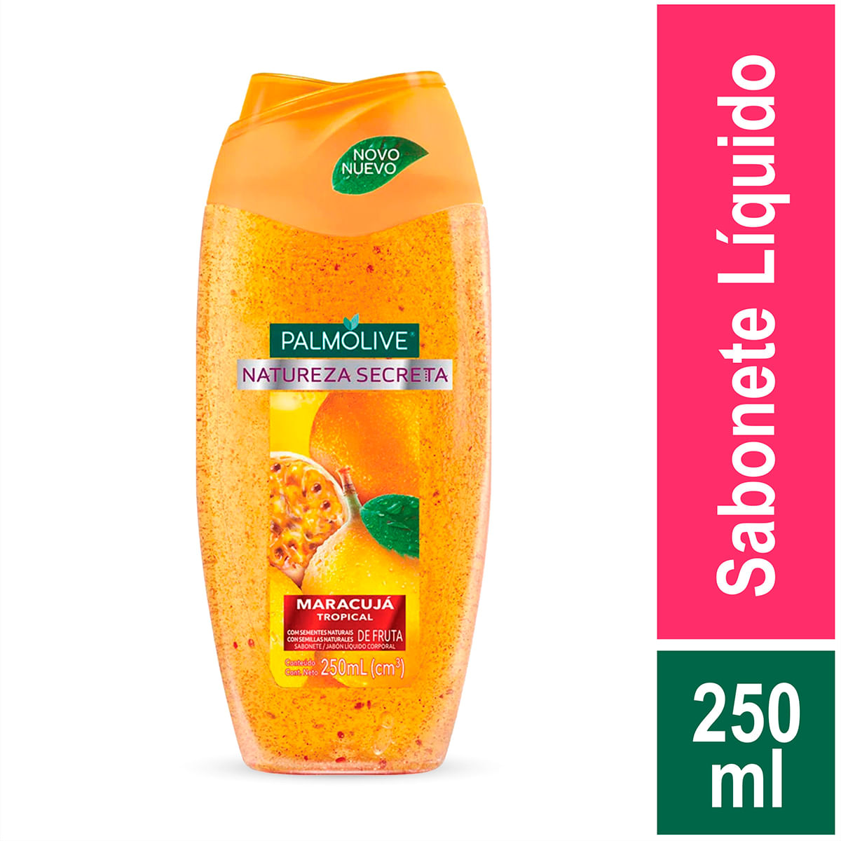 Sabonete Líquido para Corpo Palmolive Natureza Secreta Maracujá Tropical 250ml Sabonete Líquido para Corpo