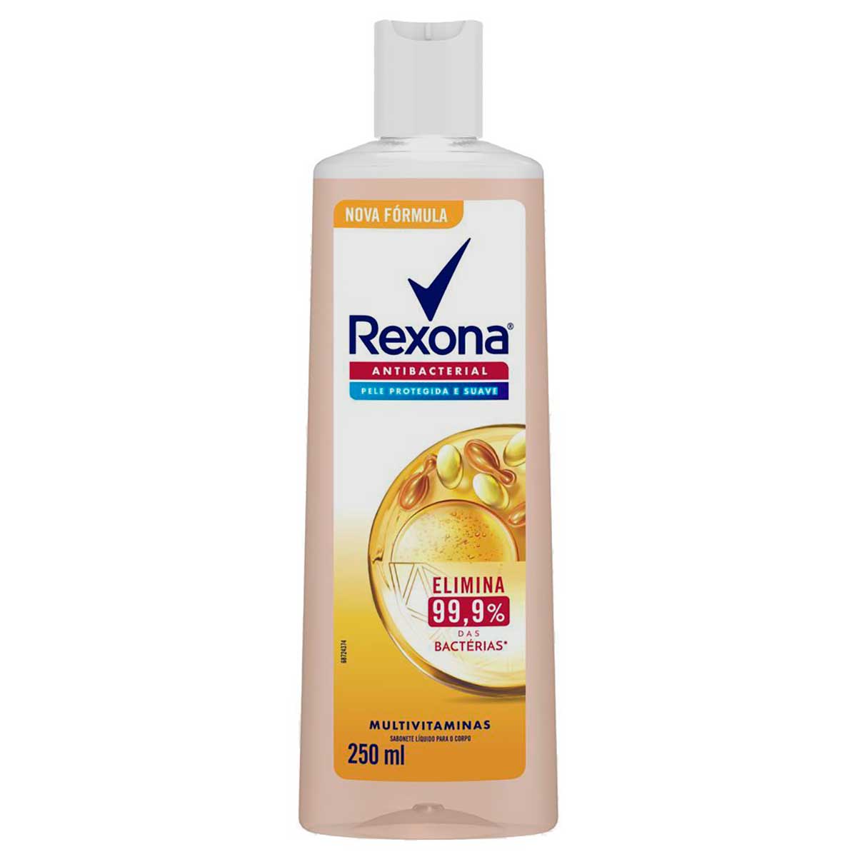 Sabonete Líquido Corporal Rexona 250ml