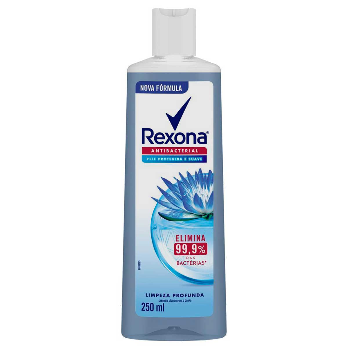 Sabonete Líquido Corporal Rexona Limpeza Profunda 250ml