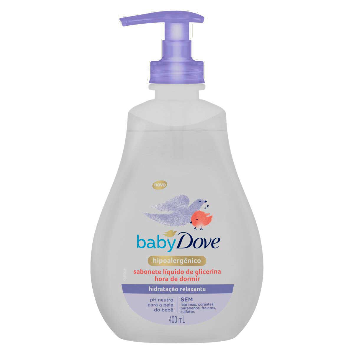 Sabonete Liquido de Glicerina Baby Dove Hora de Dormir 400ml