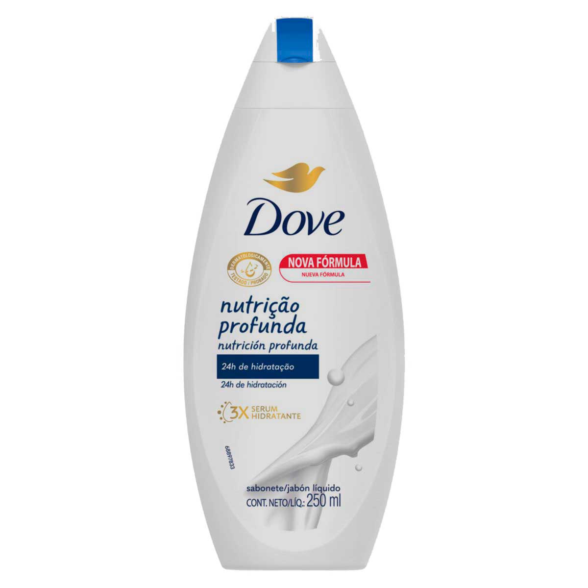 Sabonete Líquido Dove Nutricao profunda 250ml