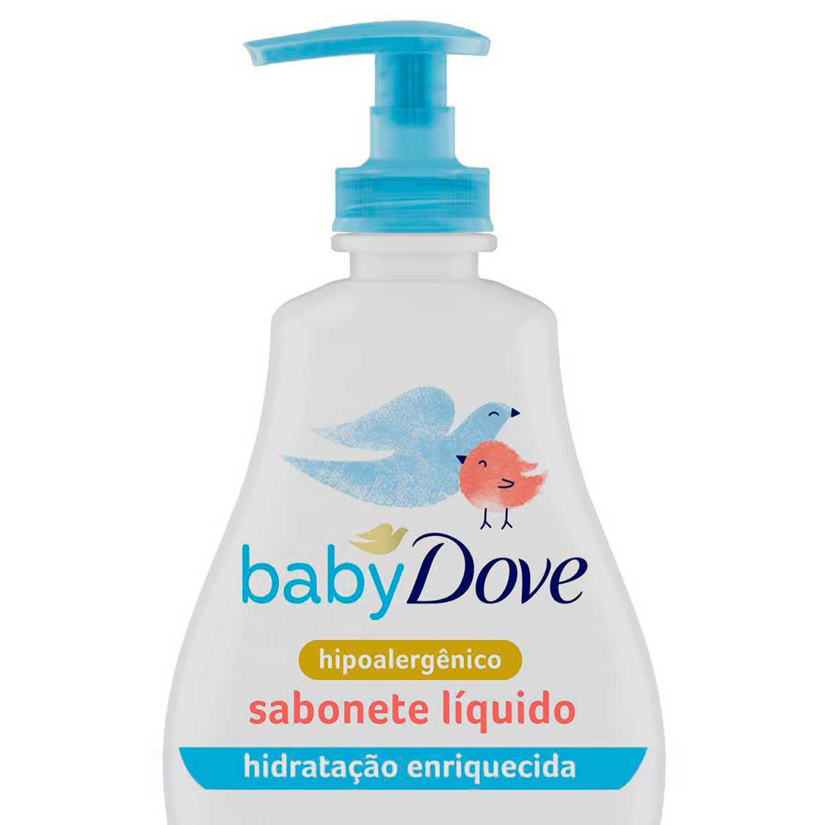 Sabonete Líquido Hidratação Enriquecida da Cabeça aos Pés Dove Baby Frasco 400 ml