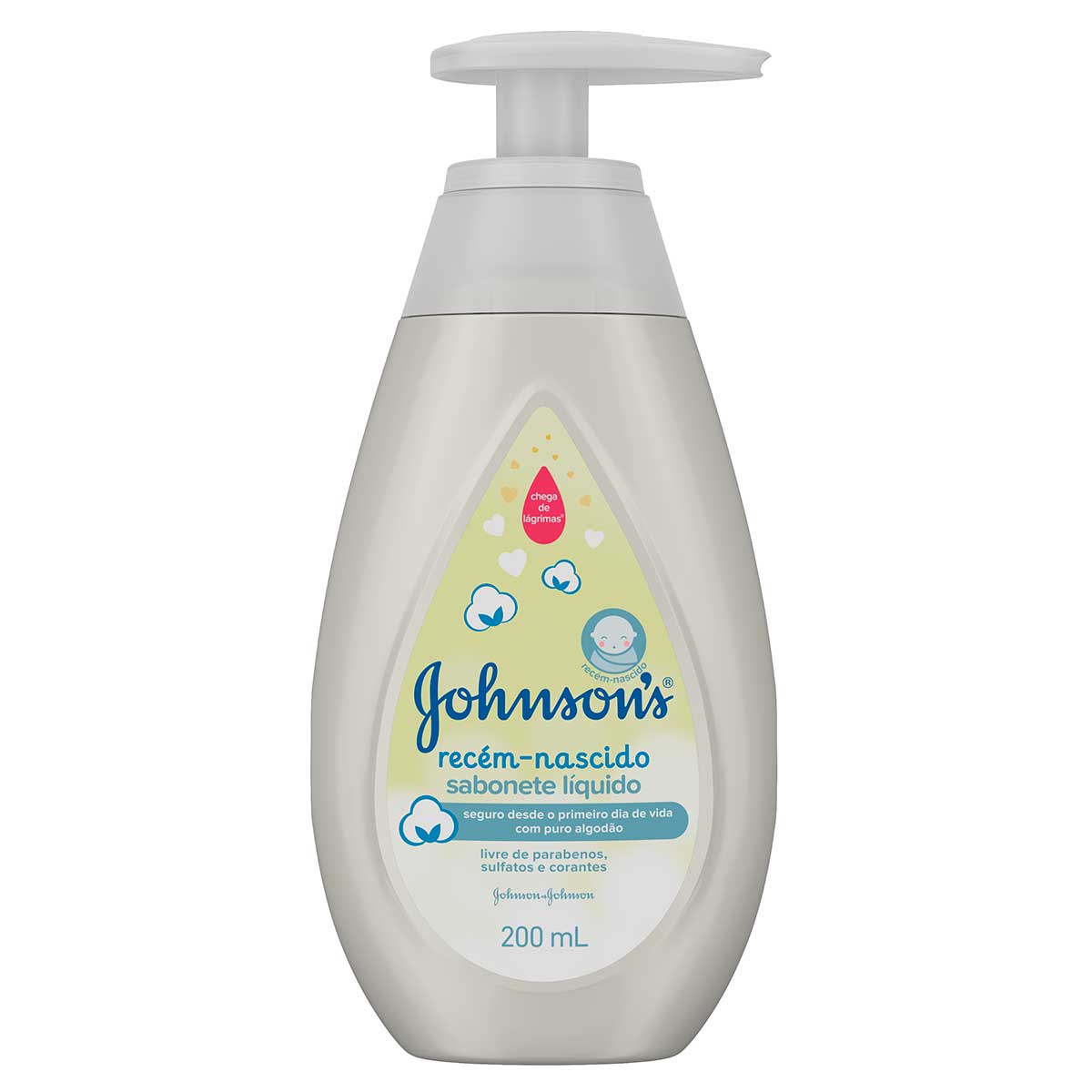 Sabonete Líquido Johnson&apos;s Baby Recém-Nascido 200 ml