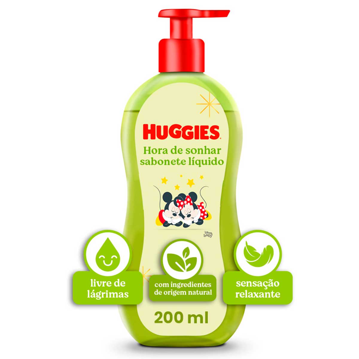 Sabonete Líquido para Bebê Huggies Hora de Sonhar 200ml