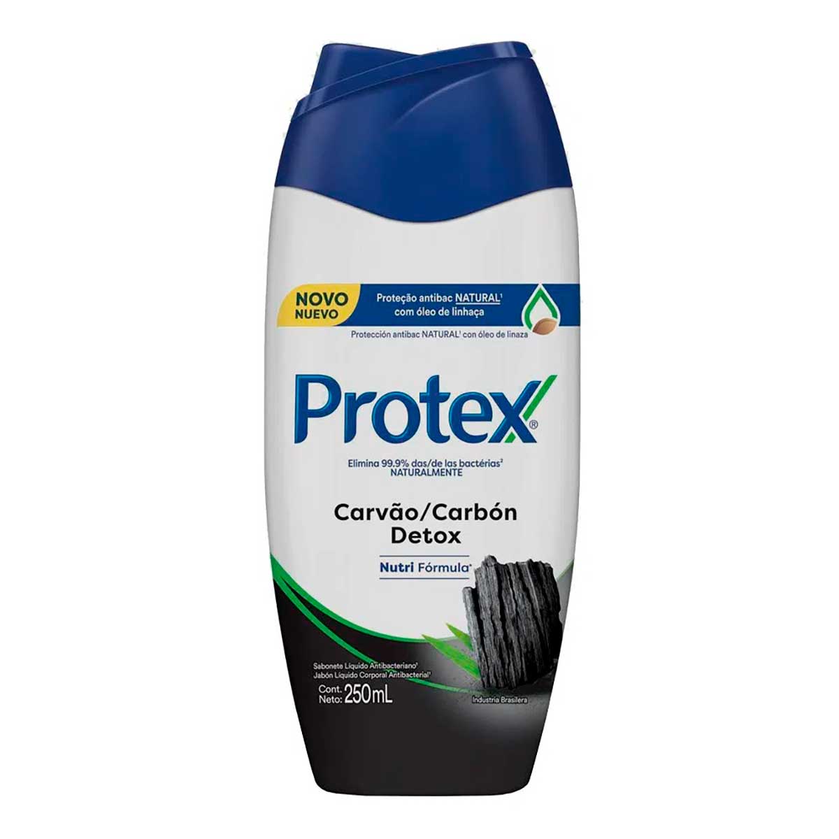 Sabonete Líquido Protex Carvão Detox 250ml