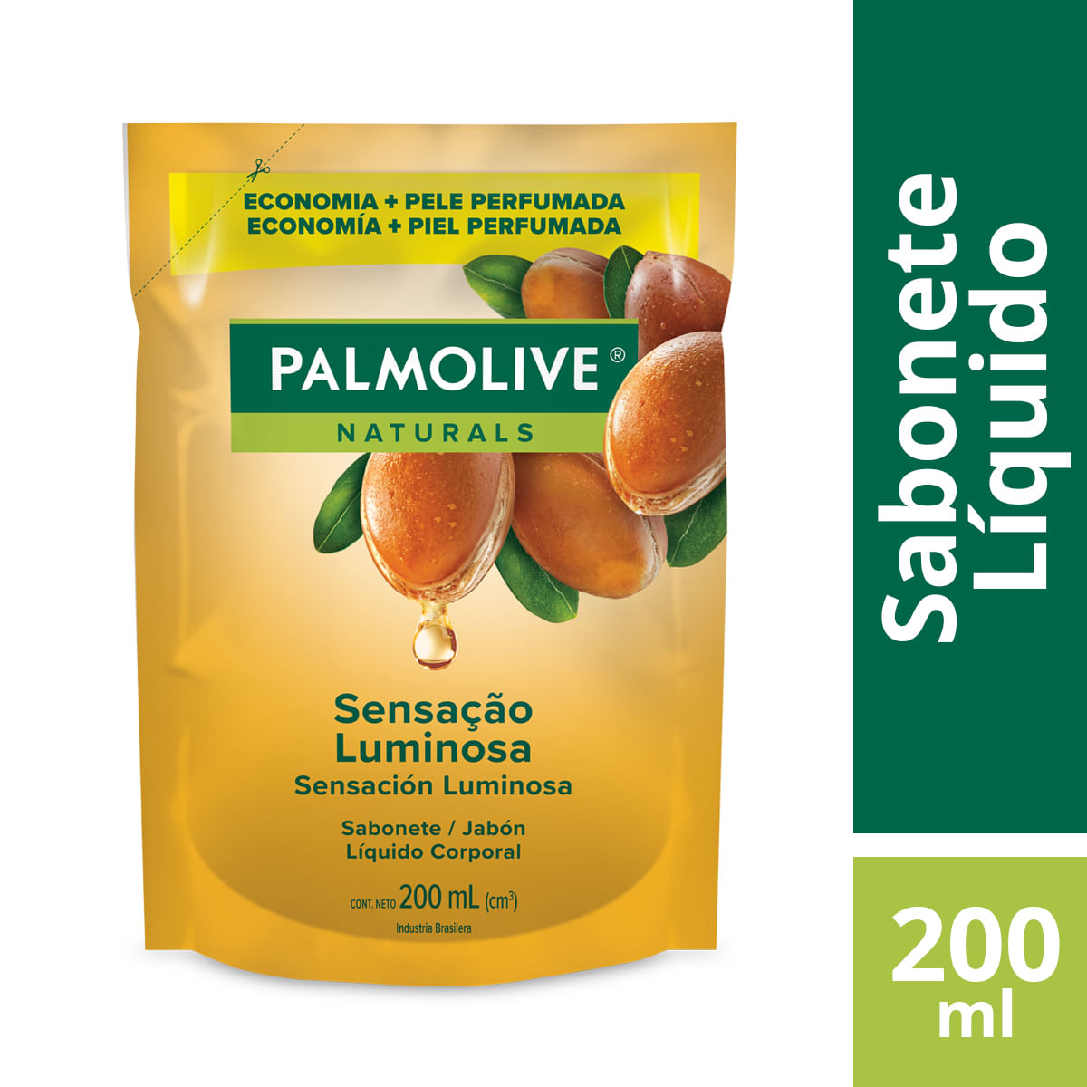 Sabonete Líquido para as mãos Palmolive Naturals Sensação Luminosa 200ml Sabonete Líquido para Mãos