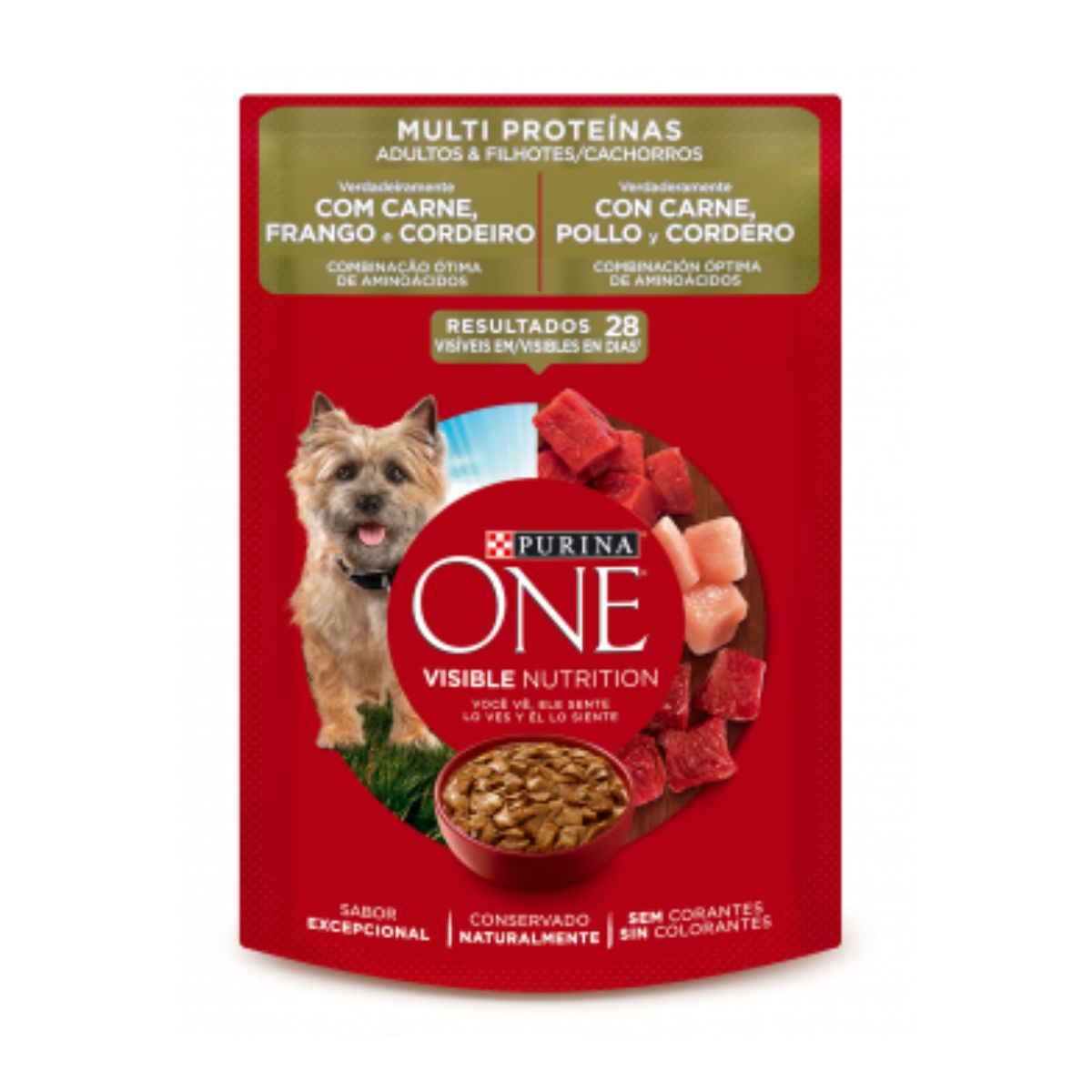 Sachê Para Cães One Wet Proteina com 85 g Purina