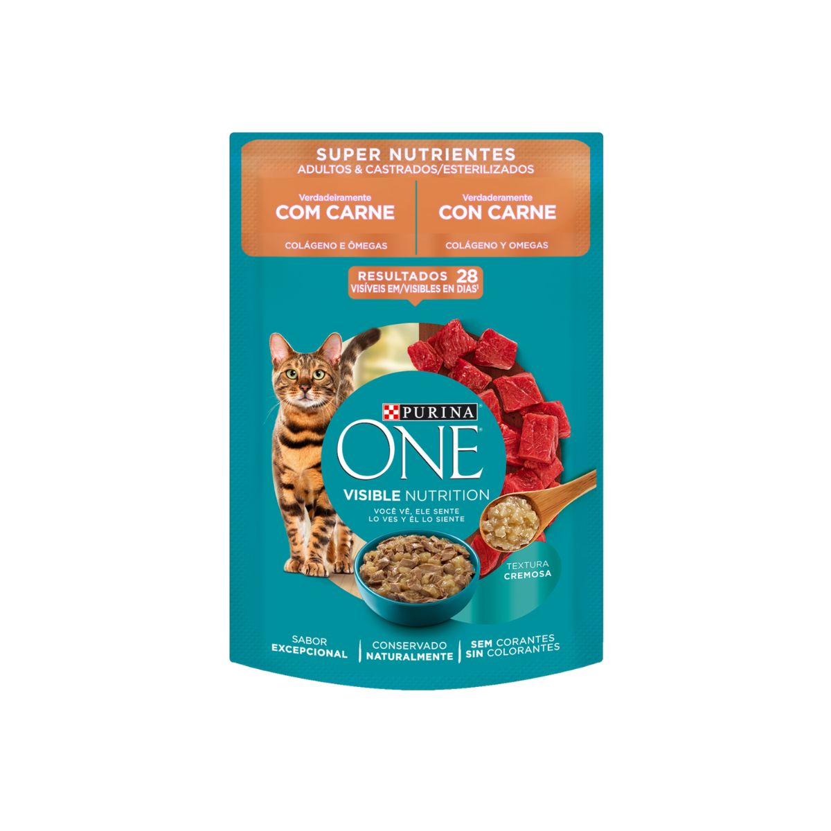 Sachê Para Gato One Wet Super Nutrition com 85 g Purina