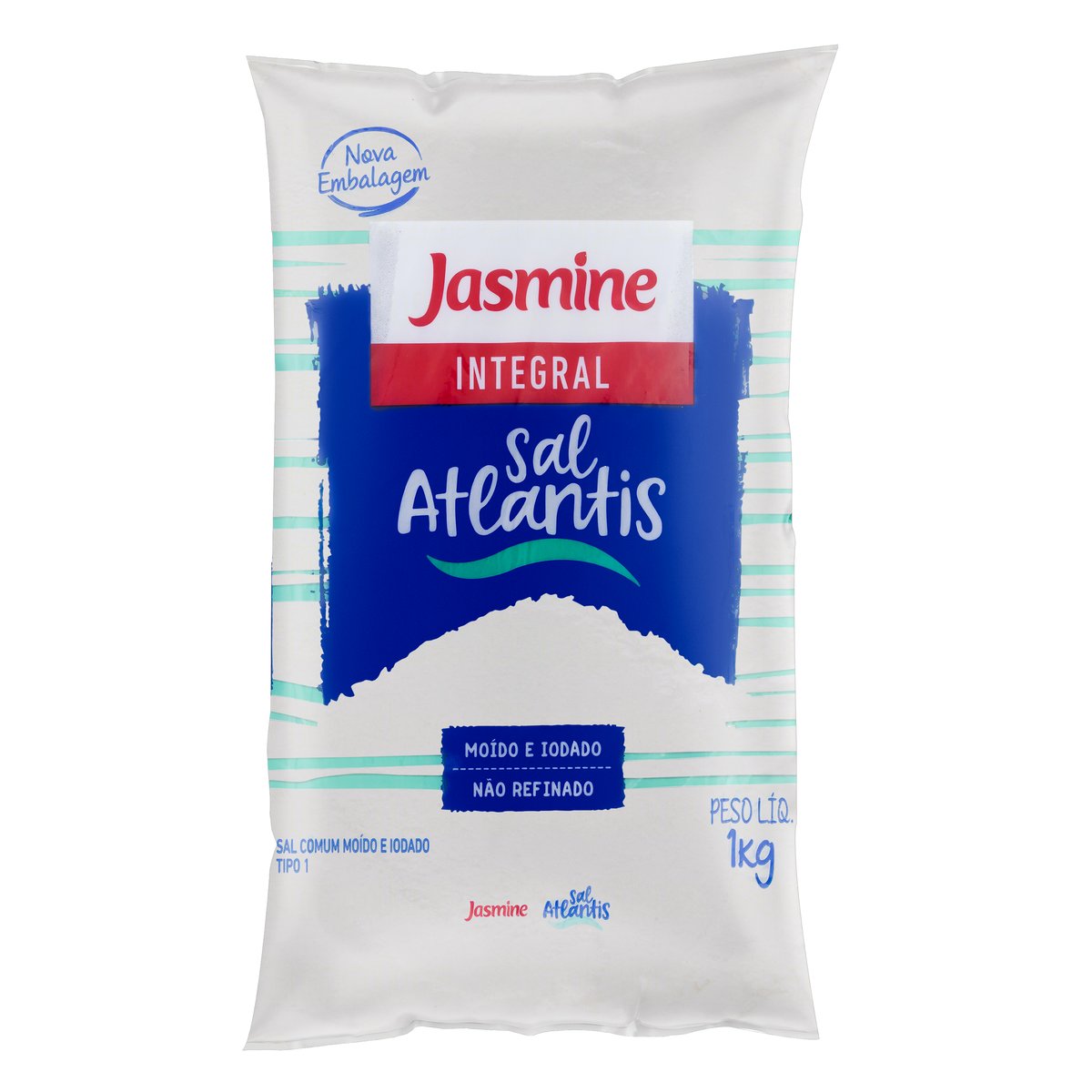 Sal Marinho Branco Jasmine Atlantis 1Kg