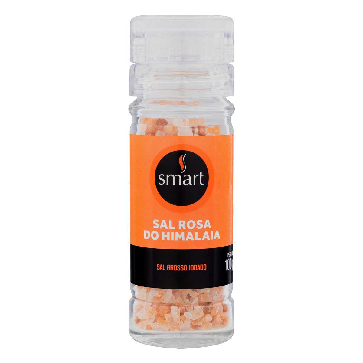 Sal Rosa do Himalaia Grosso com Moedor Smart 100g