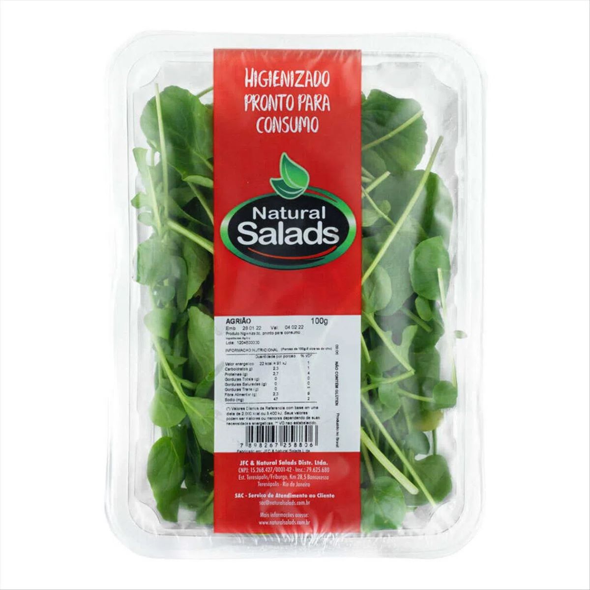 Salada Agrião Natural Salads 100 g