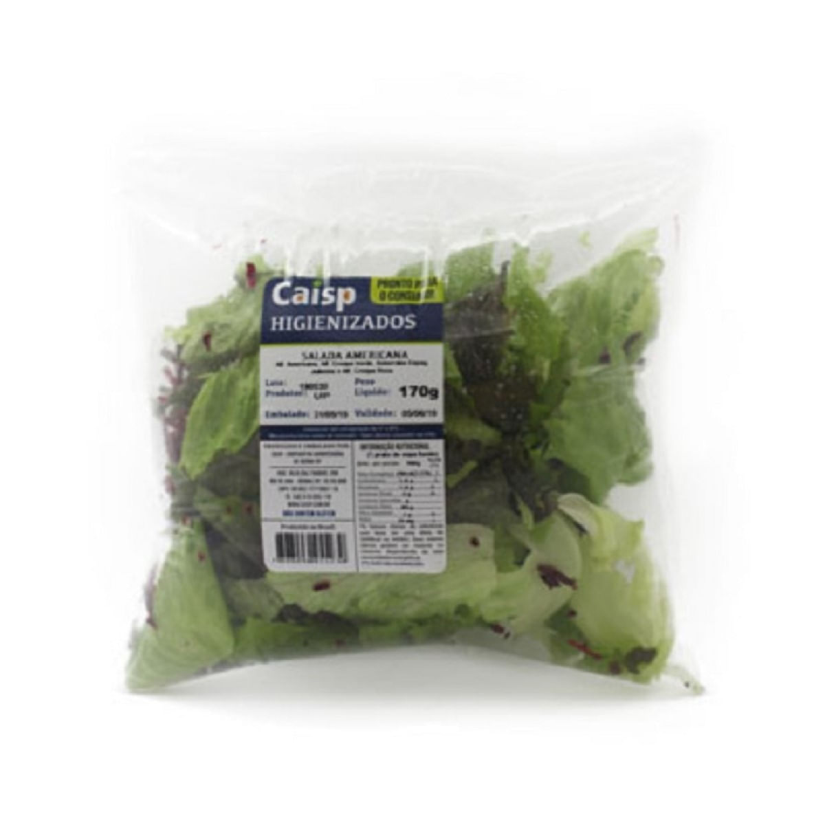 Salada Americana Higienizada Caisp 170 g