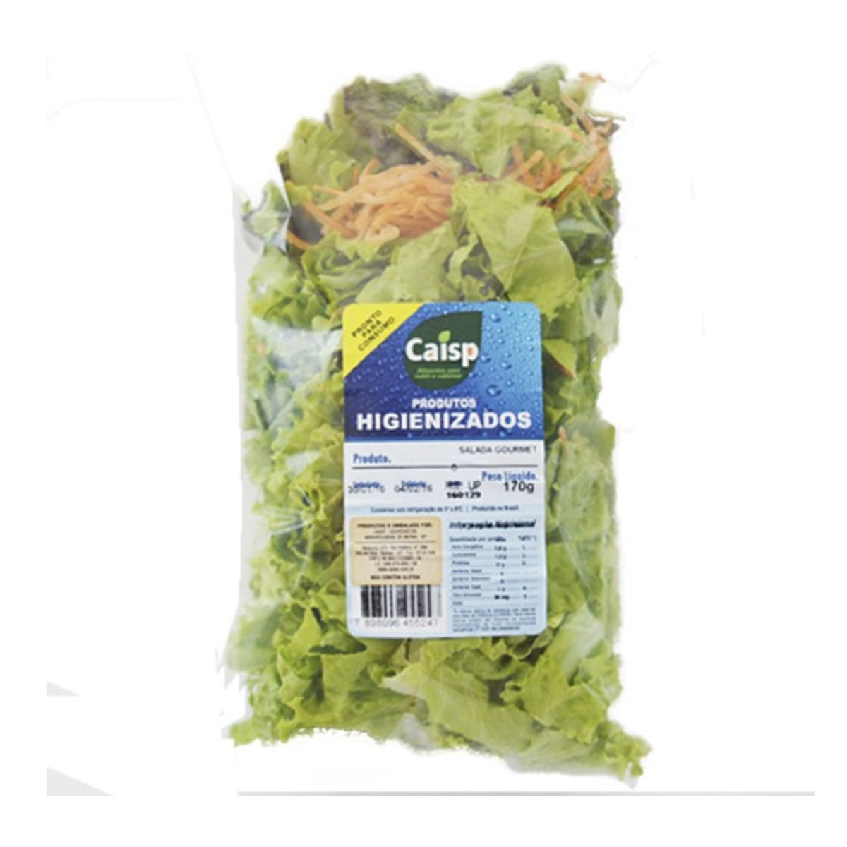 Salada Gourmet Higienizada Caisp 170 g