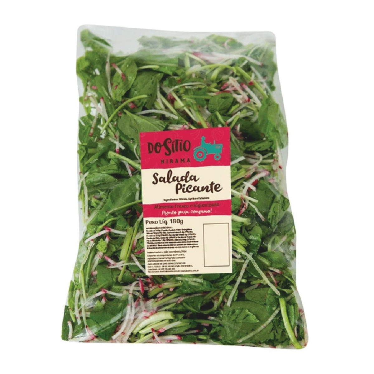 Salada Picante Higienizada Do Sítio Hirama 180 g