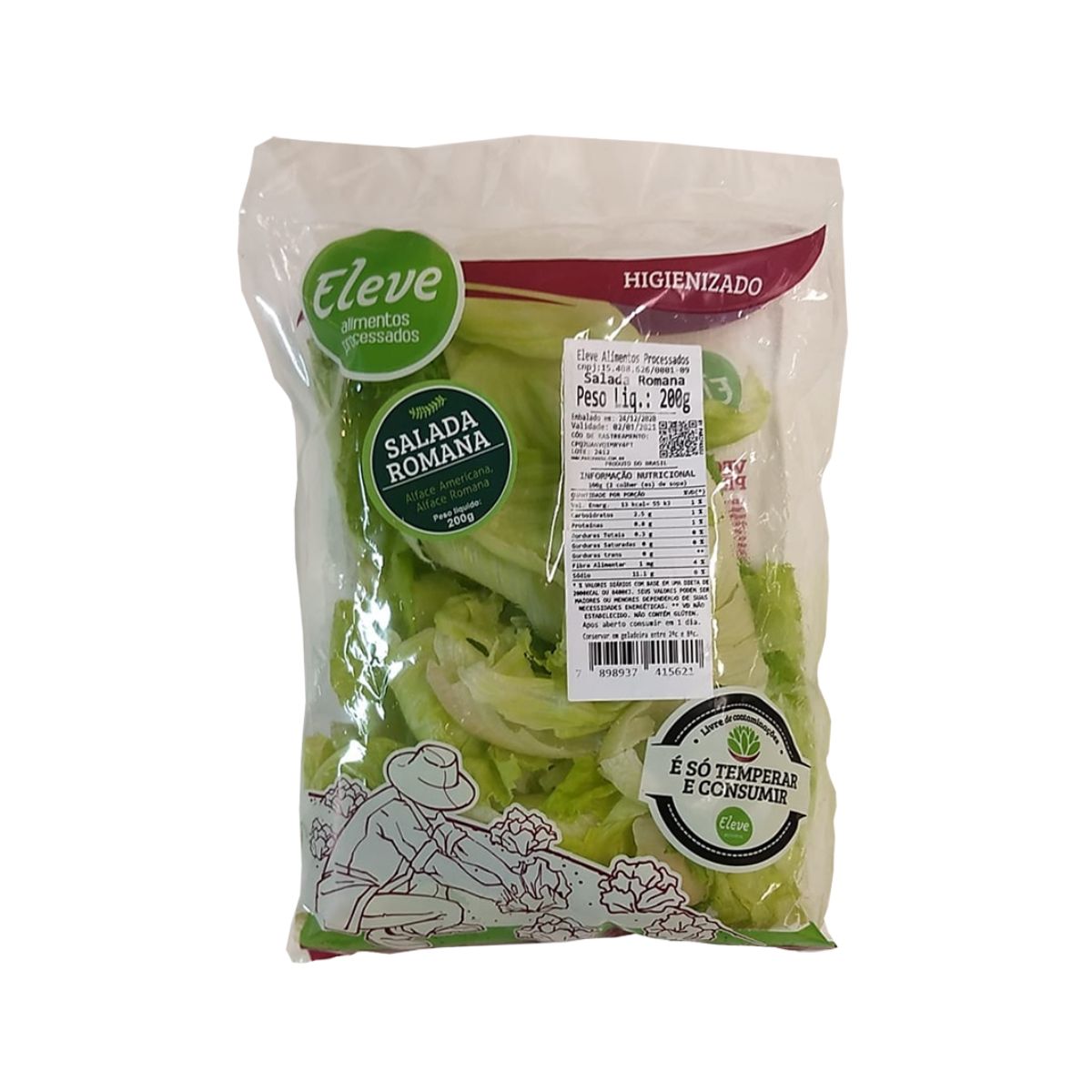 Salada Romana Eleve 200 g