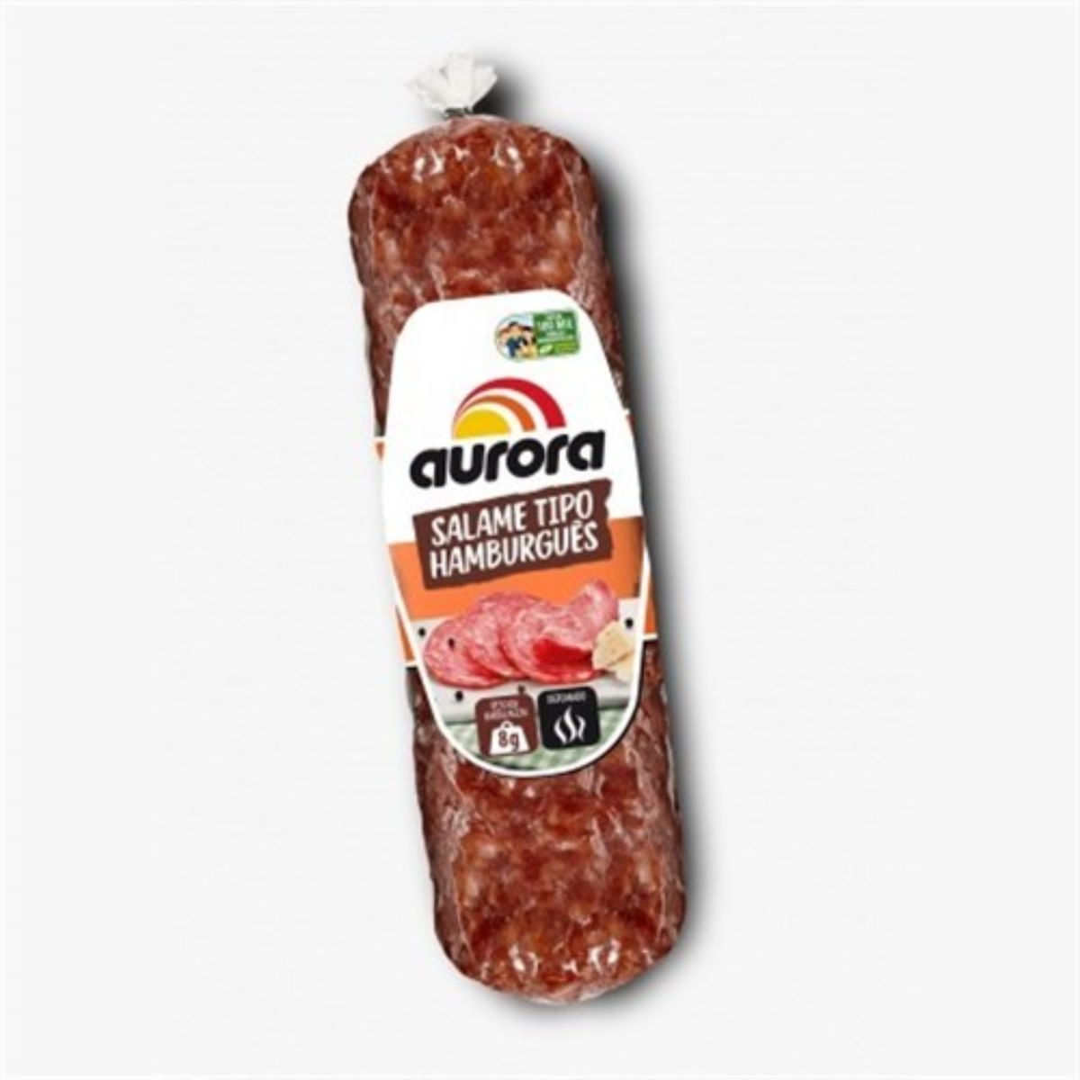 Salame Hamburgues Fatiado Aurora Aprox. 120 g