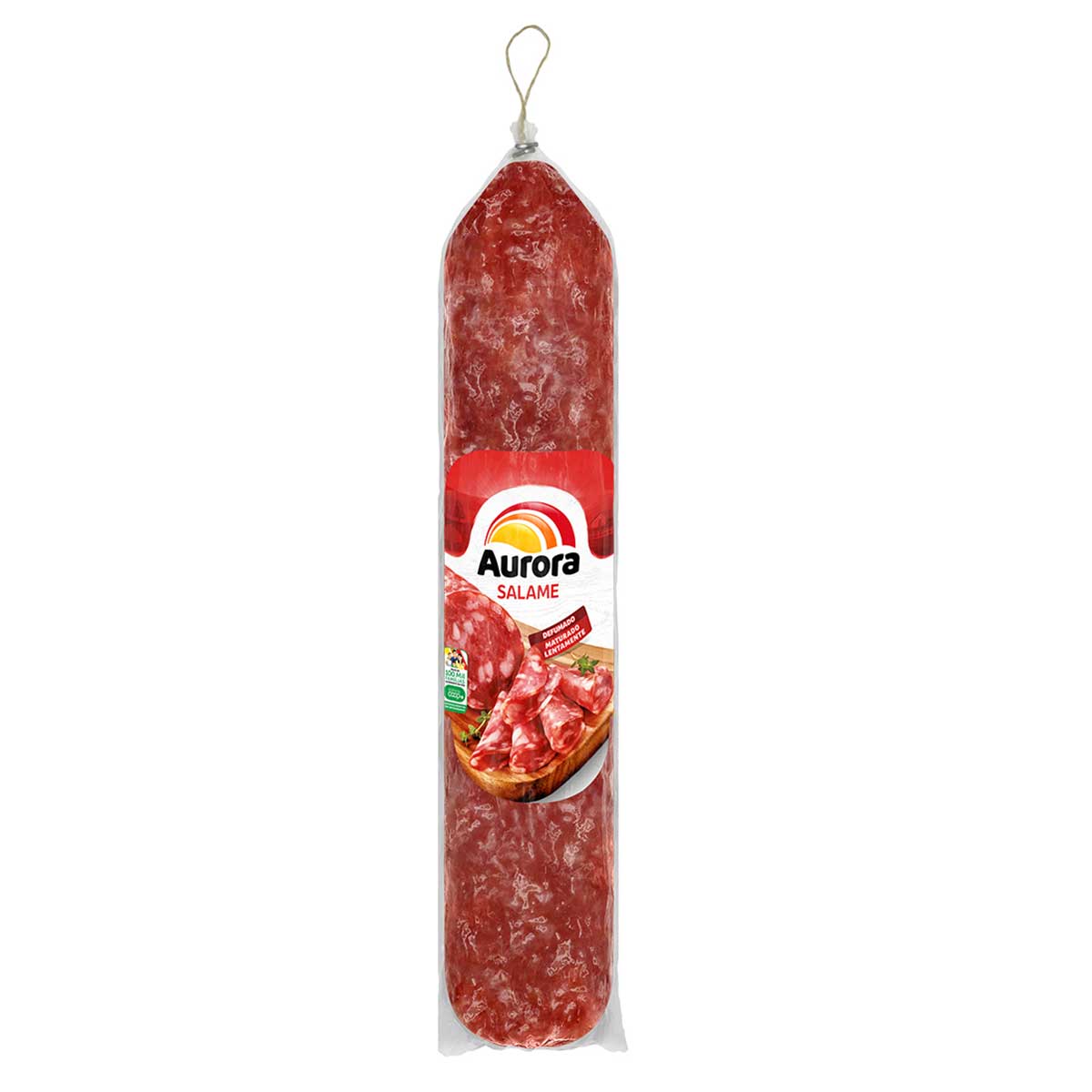 Salame Italiano Fatiado Aurora Aproximadamente 120 g