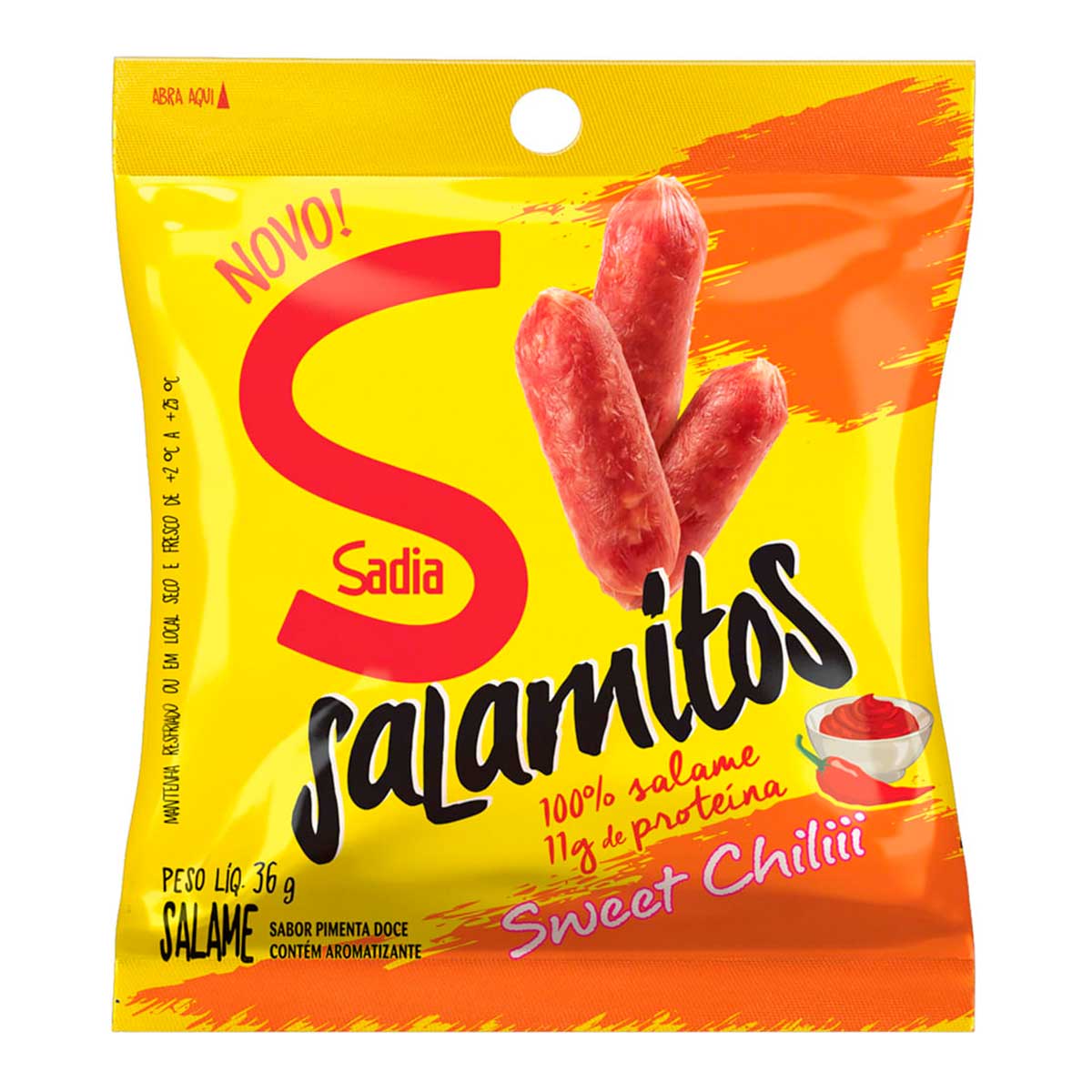 Salame Snack Sweet Chilli Sadia 36 g