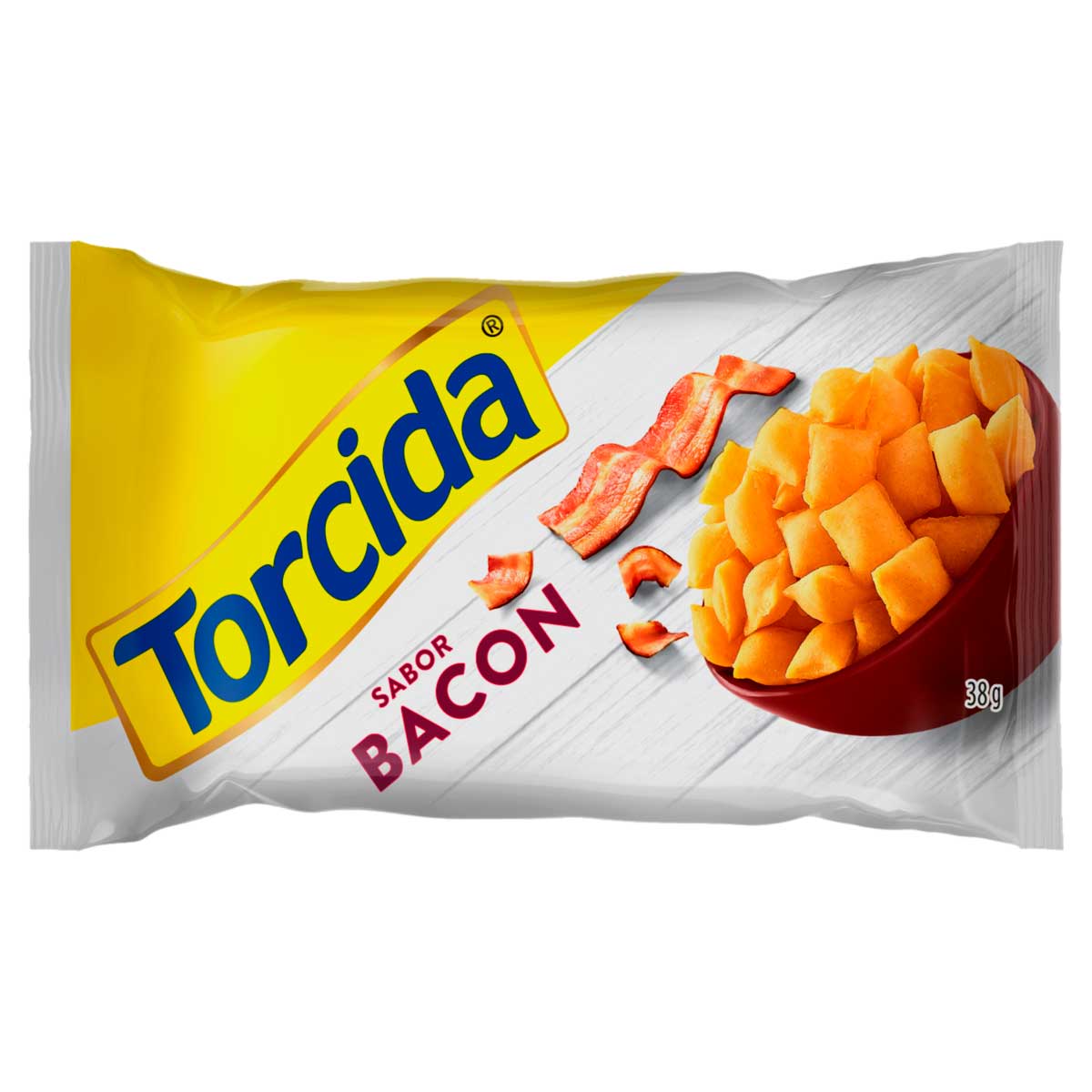 Salgadinho de Trigo Sabor Bacon Torcida 38g