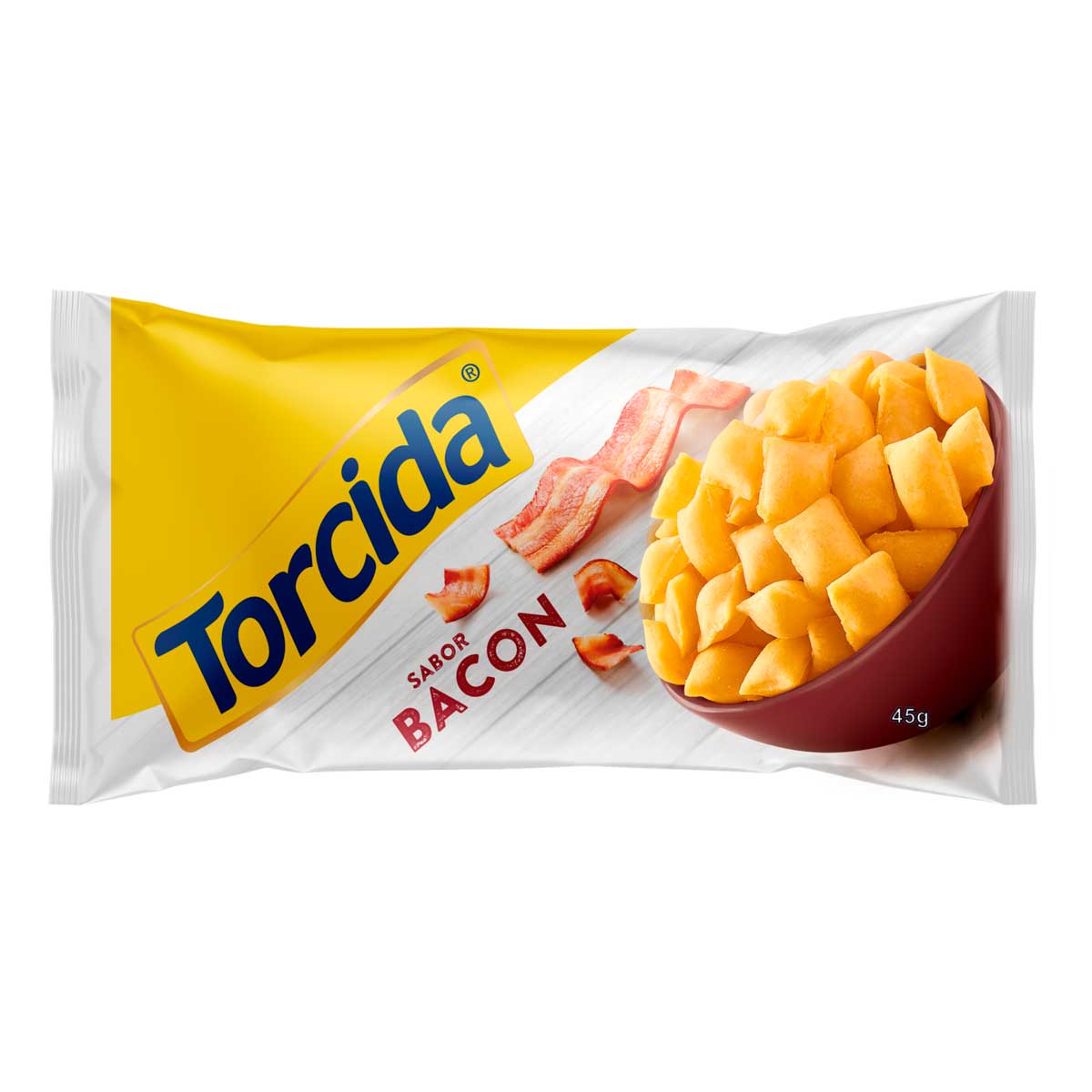 Salgadinho de Trigo Torcida Sabor Bacon 45g