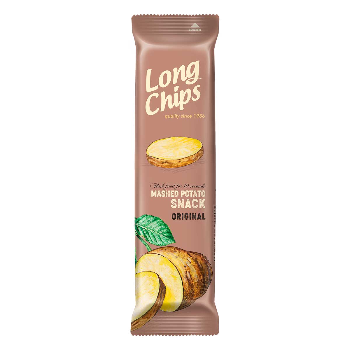 Salgadinho de Batata Sabor Original Long Chips Pacote 75g