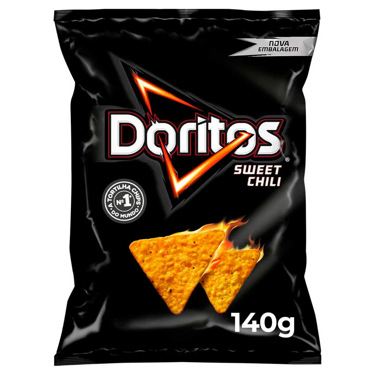 Salgadinho de Milho Sweet Chili Doritos Pacote 140 g