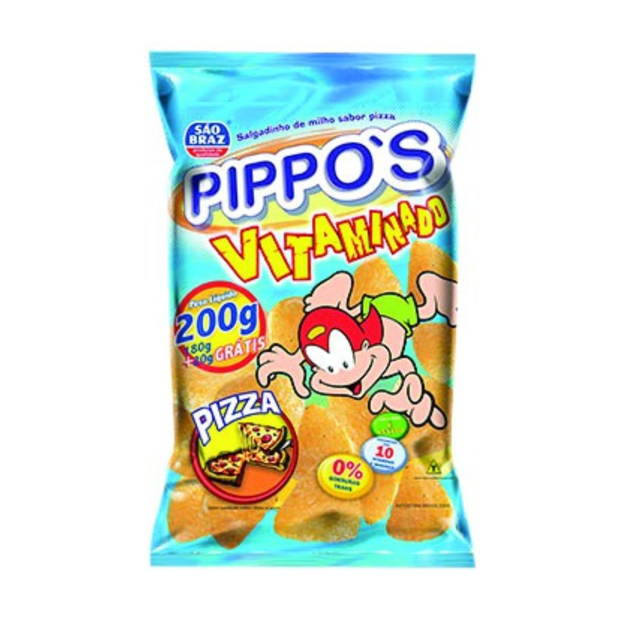 Salgadinho Pippos Pizza 200 g