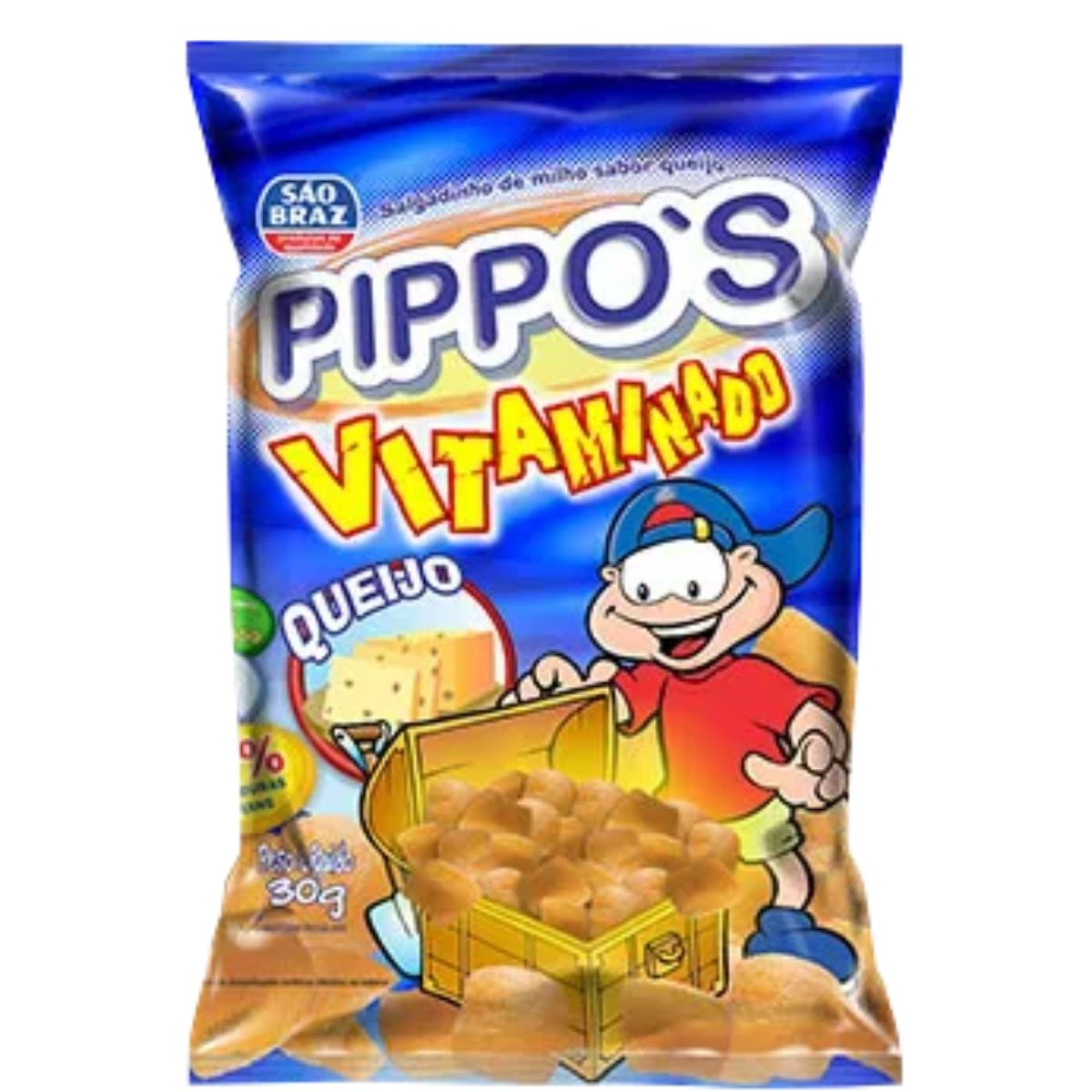 Salgadinho Pippos São Braz Queijo 30 g