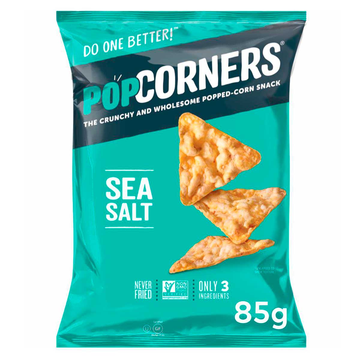 Salgadinho Sea Salt Popcorners 85g