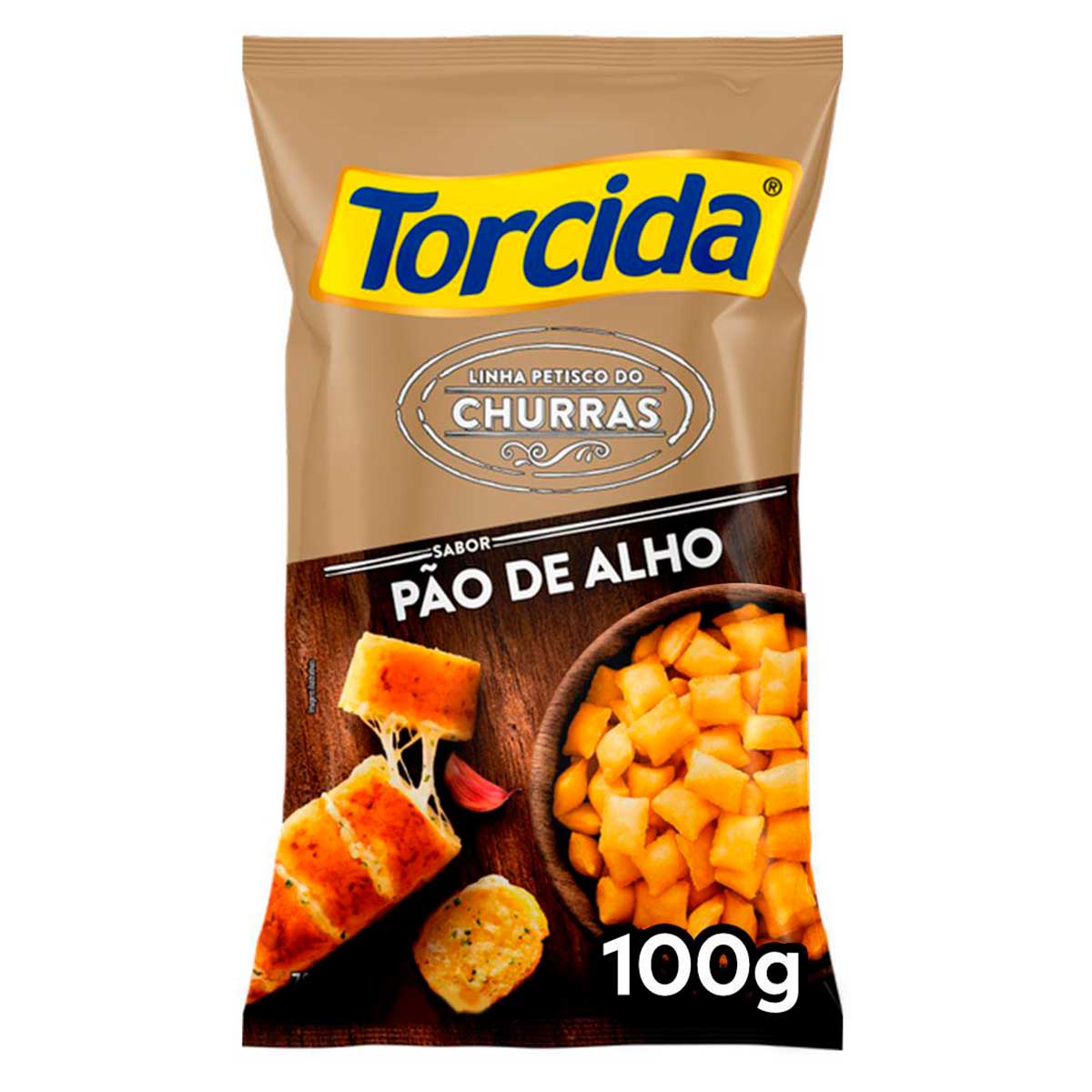 Salgadinho Torcida Sabor Pão de Alho 100g