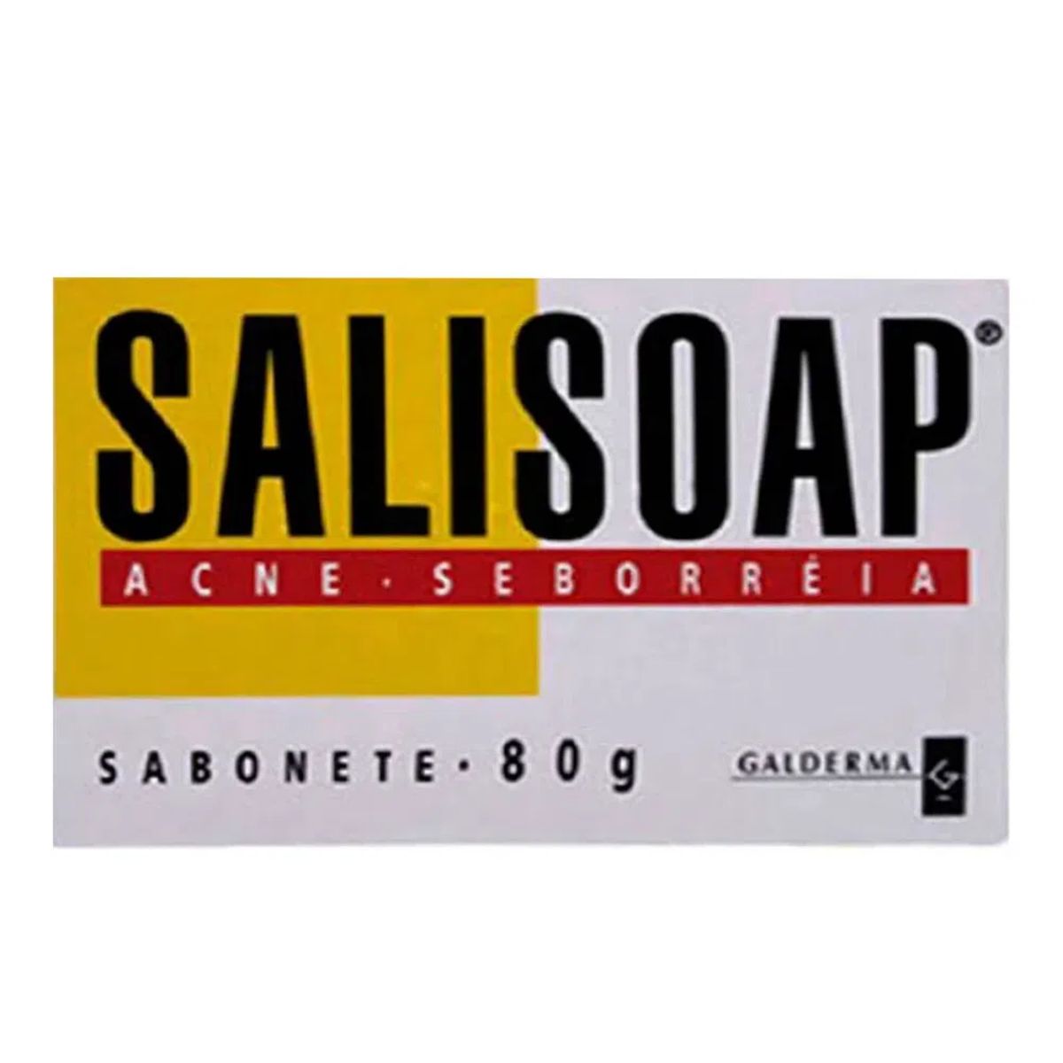 Salisoap Sabonete Antiacne Acne e Seborrréia Caixa 80g