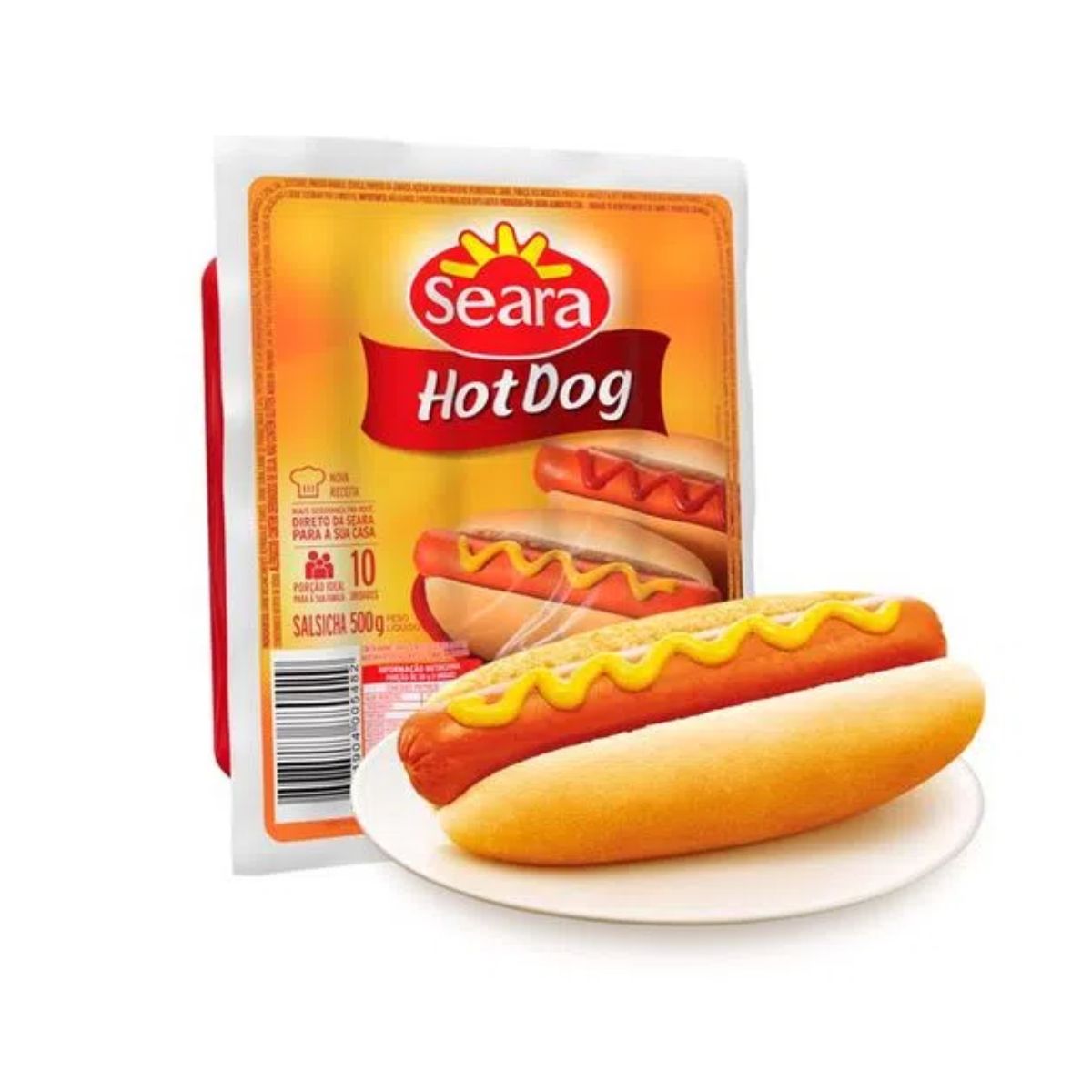 Salsicha Hot Dog Seara Aprox. 350 g