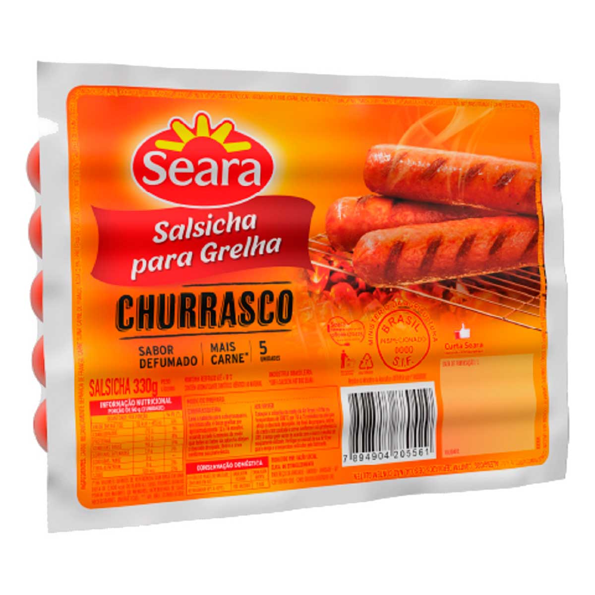 Salsicha para Grelha Seara 330g