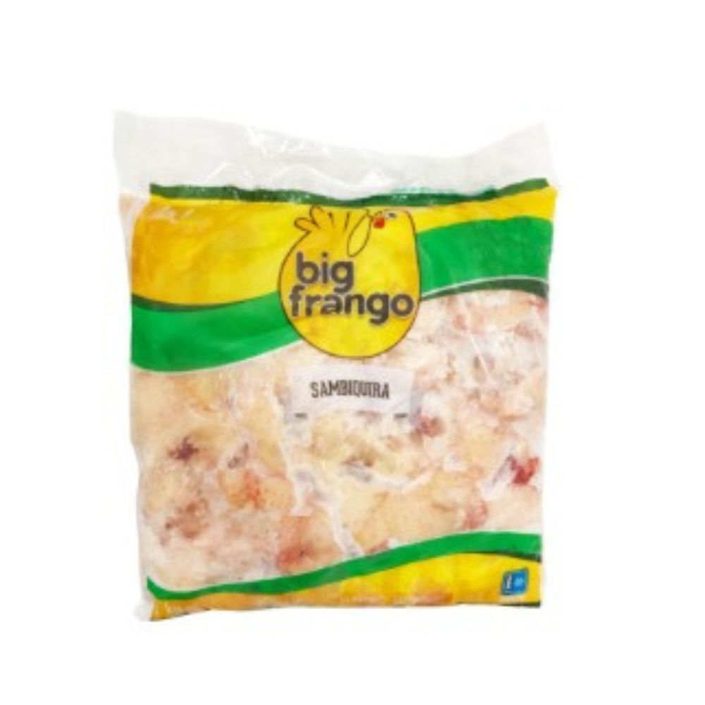 Sambiquira Frango Congelado Big Frango Pacote 1 kg