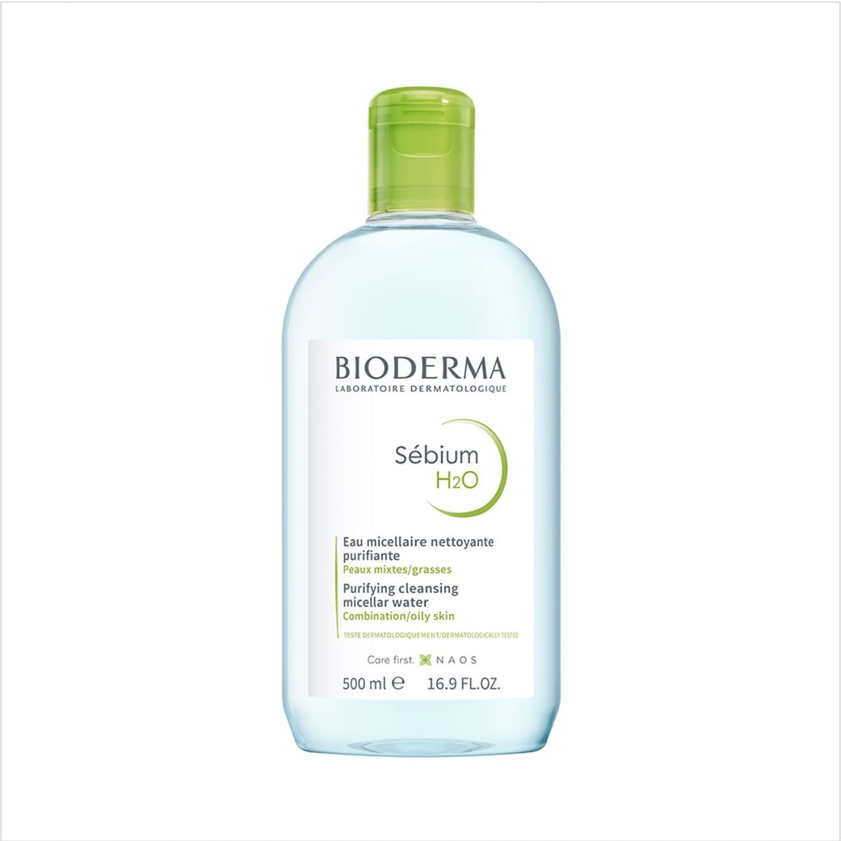 Água Micelar Demaquilante Bioderma Sébium H2o Antioleosidade Com 500ml