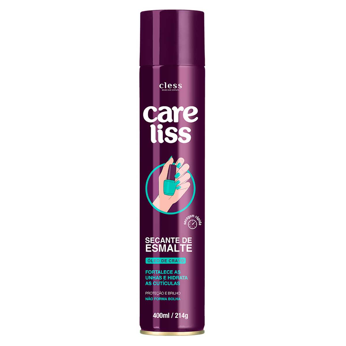 Spray Secante de Esmalte Care Liss 400ml