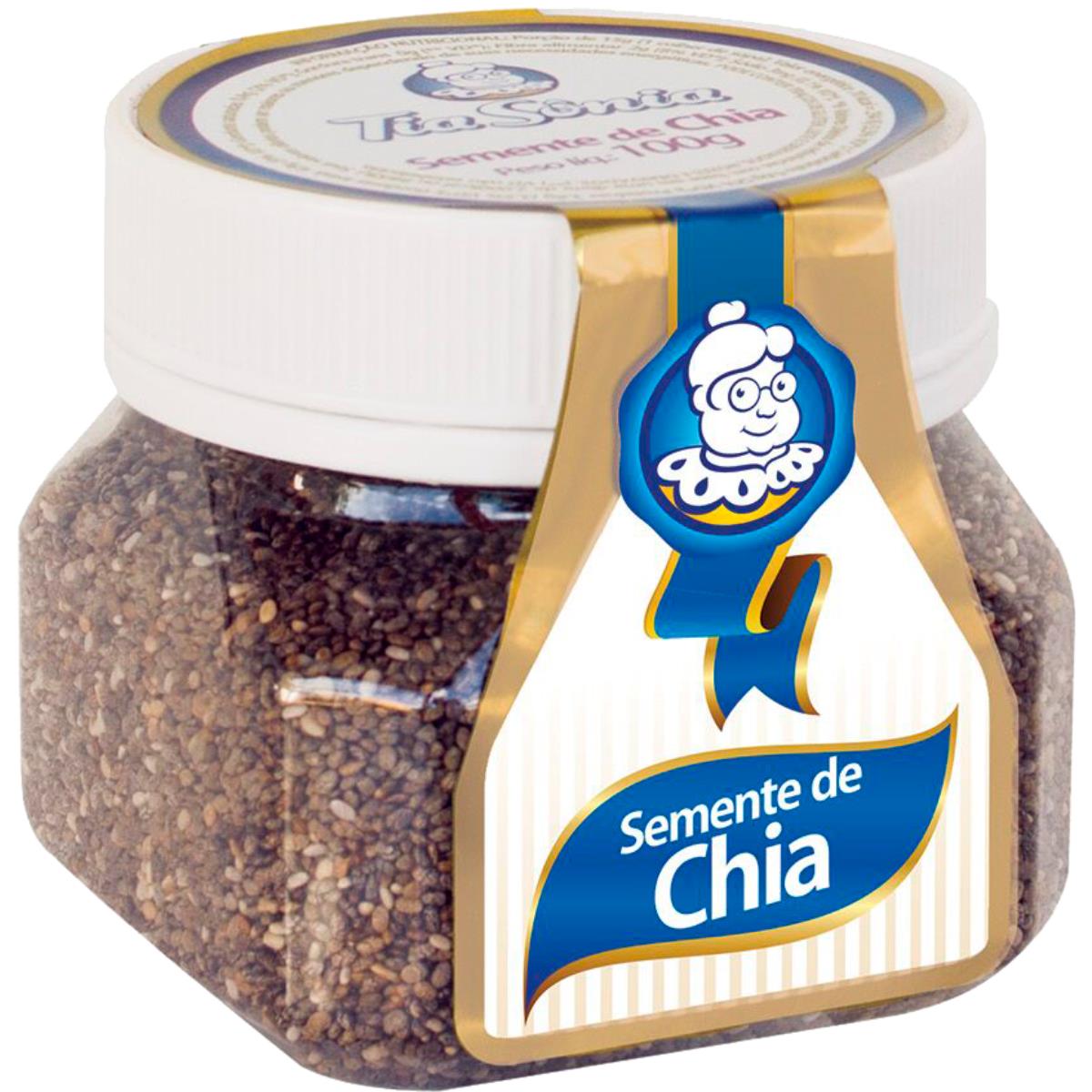 Semente de Chia Tia Sonia Pote 100 g