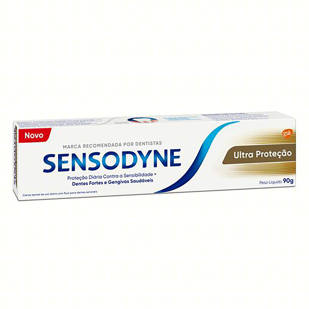 Creme Dental para Dentes Sensíveis Sensodyne Ultra Proteção 90g