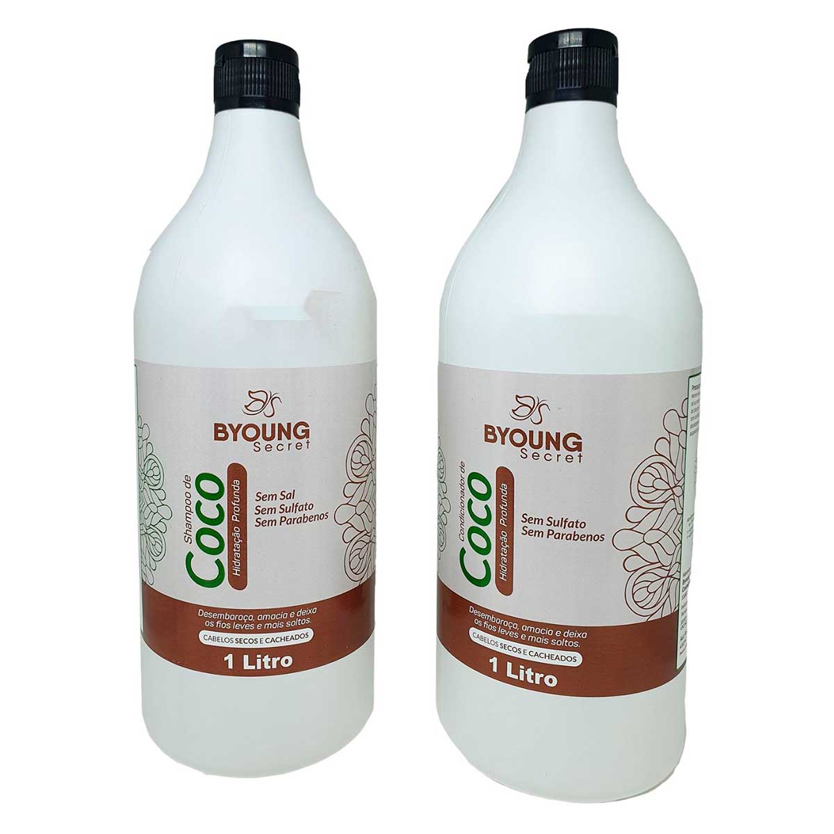 Kit Shampoo e Condicionador Coco Byoung 1L