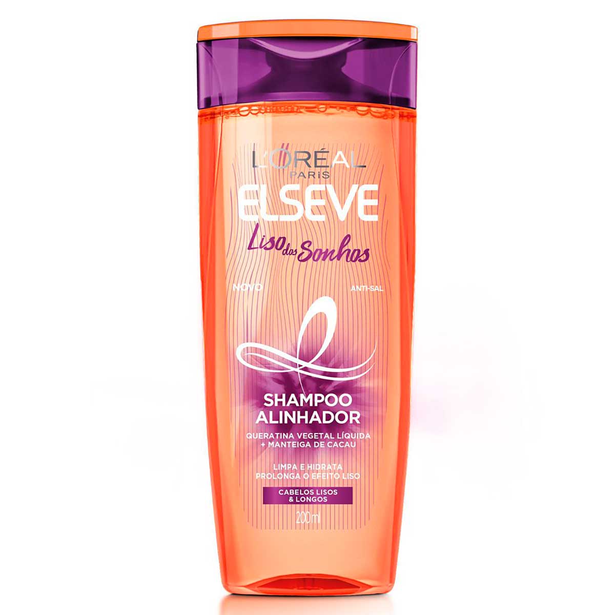 Shampoo Elseve Liso dos Sonhos 200ml