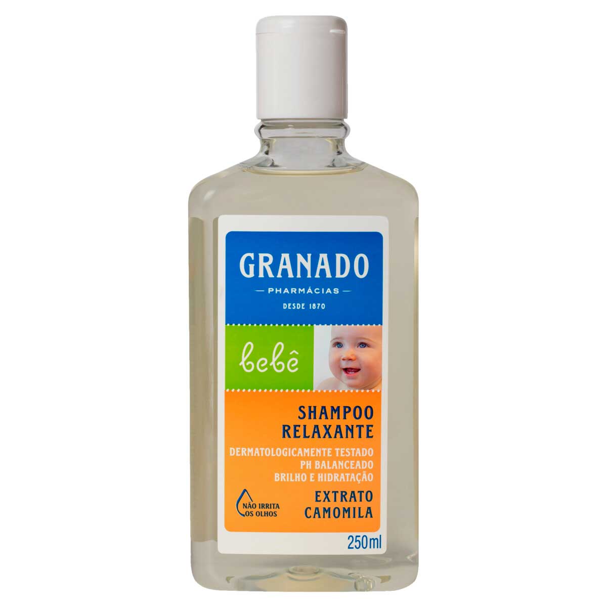 Shampoo Infantil Granado Bebê com Extrato de Camomila 250ml