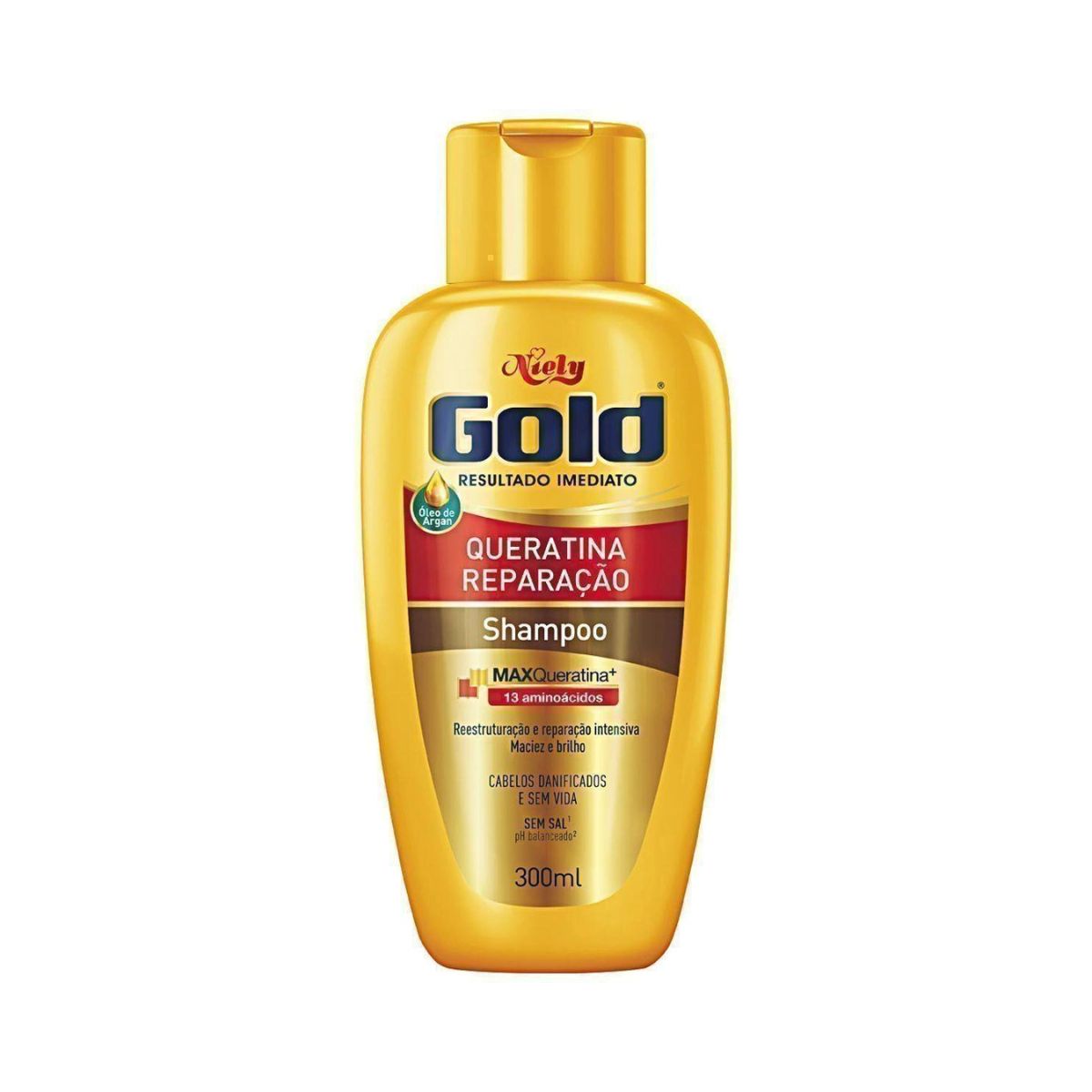 Shampoo Niely Gold Diário Sem Sal 300 ml