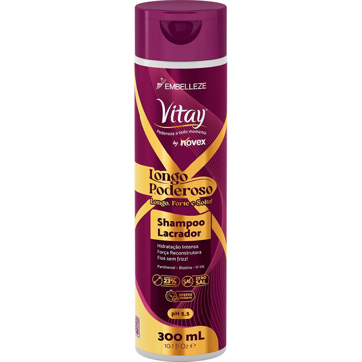 Shampoo Vitay Longo Poderoso 300ml