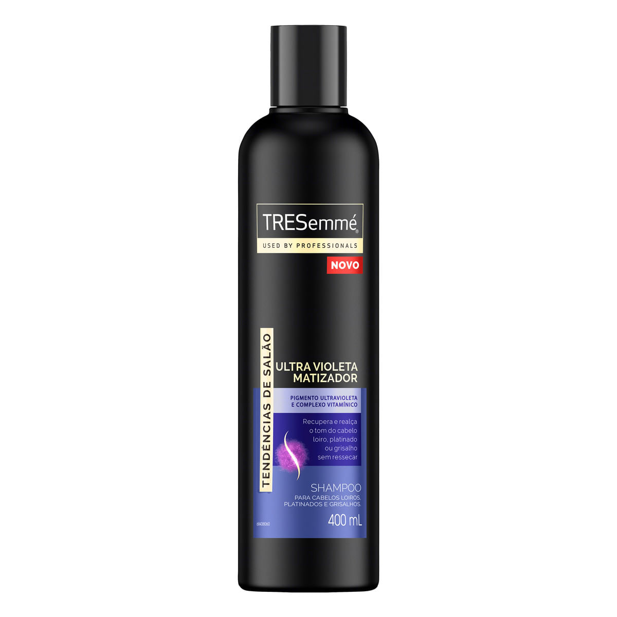 Shampoo Matizador Tresemmé Tendências de Salão Frasco 400 ml