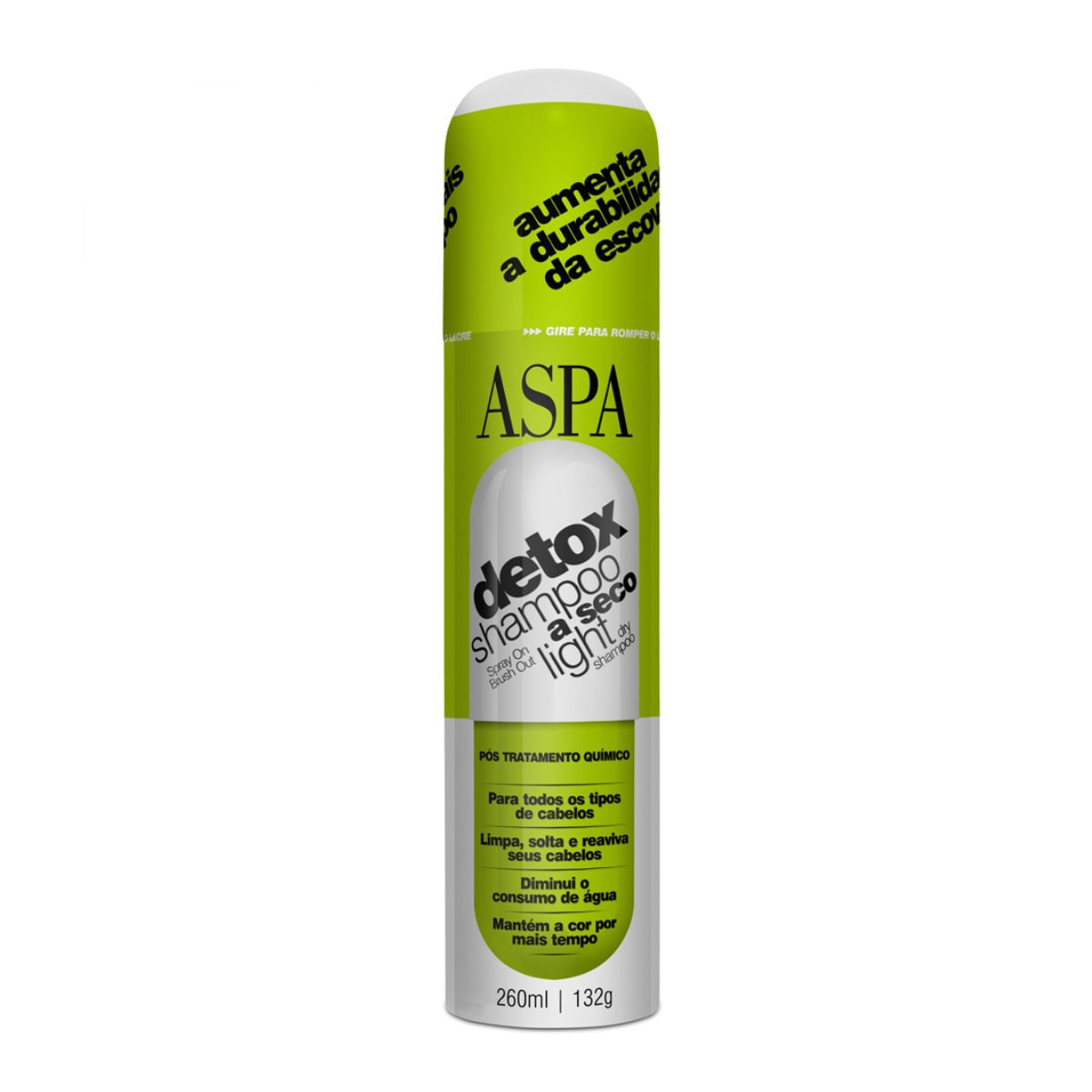 Shampoo A Seco Aspa Detox 260 ml