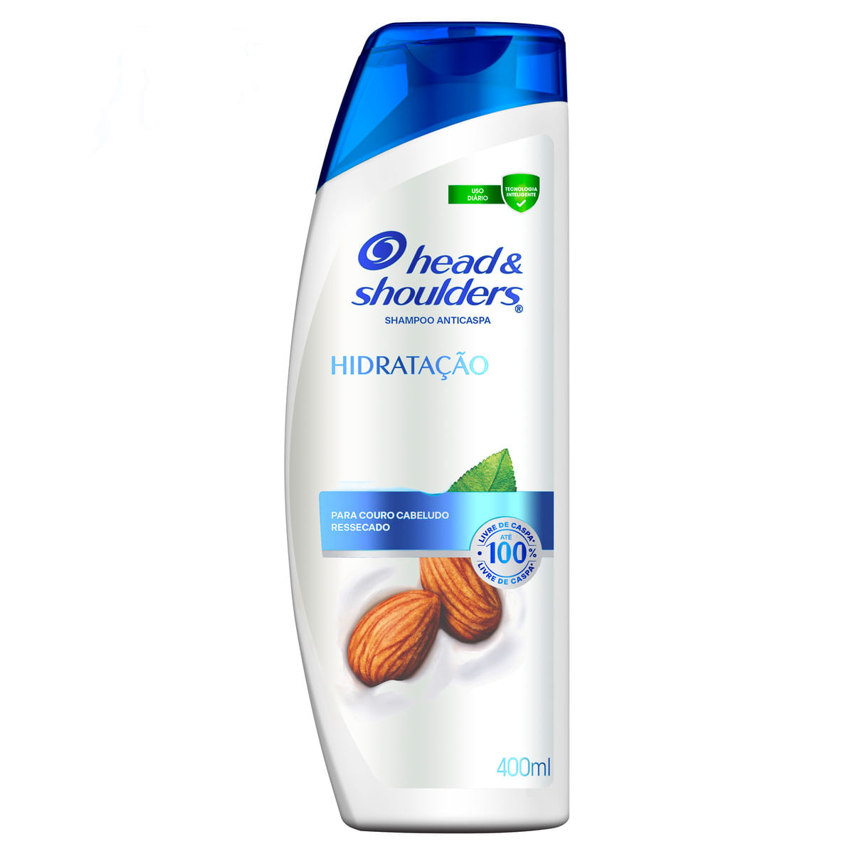 Shampoo de Cuidados com a Raiz Head &amp; Shoulders Hidratação com Óleo de Amêndoas 400 ml