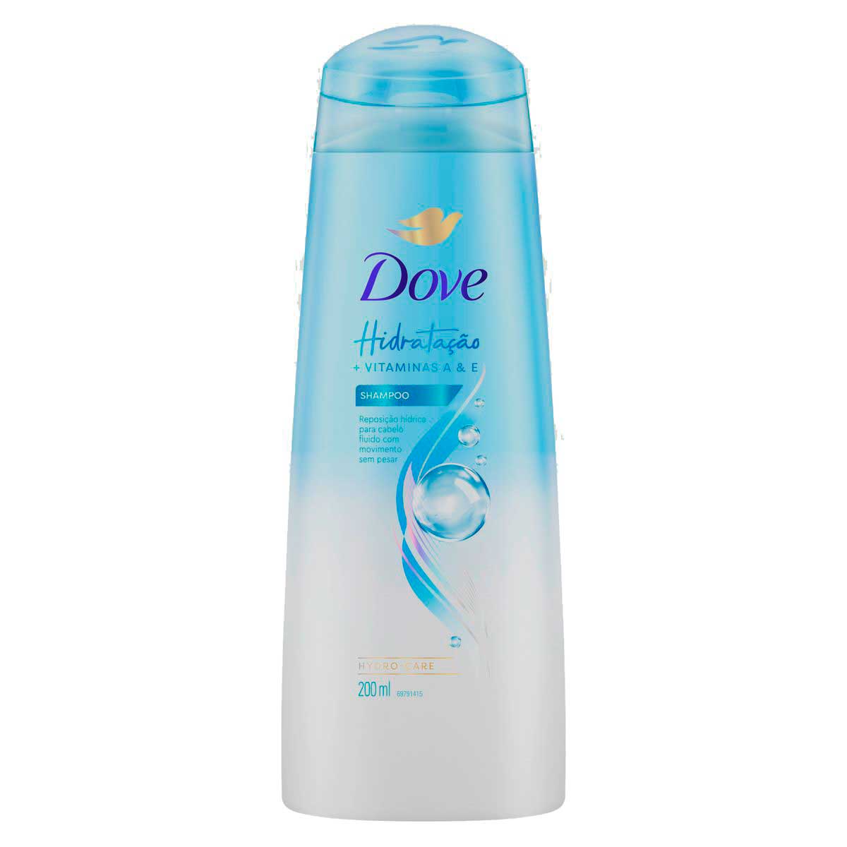 Shampoo Dove Hidratação 200 ml