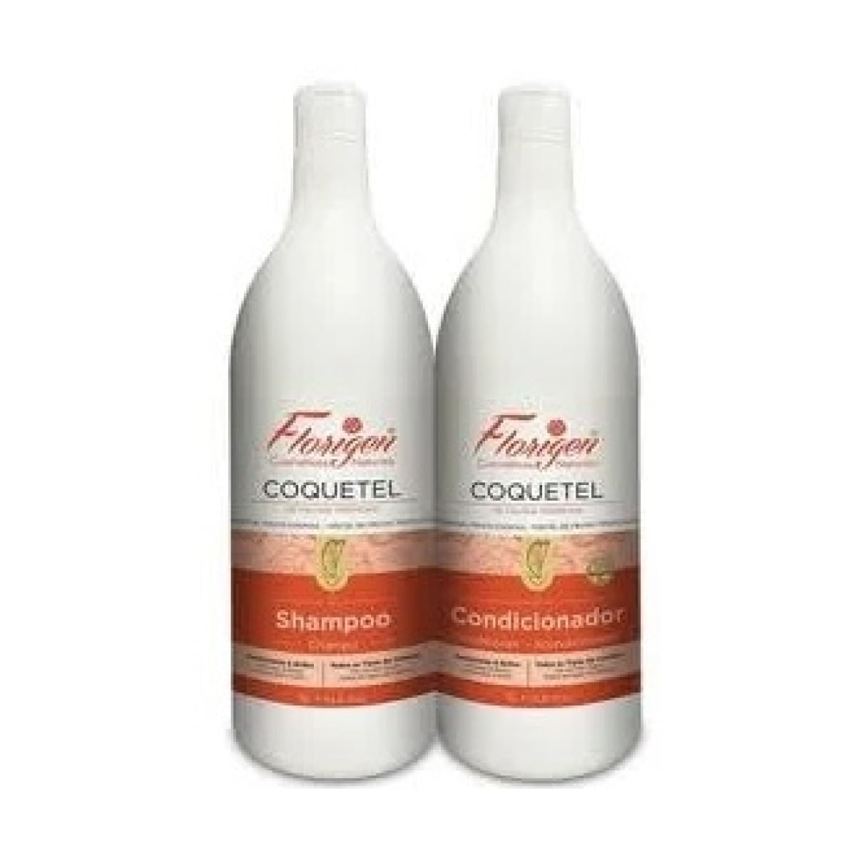 Shampoo e Condicionador Florigen Coquetel de Frutas Tropicais 1 Litro